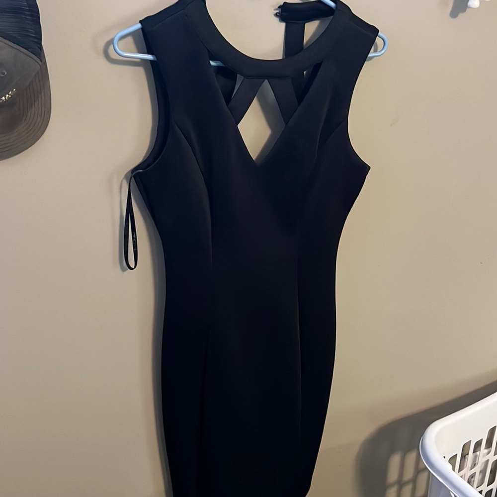 black dress